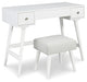 Thadamere Vanity/UPH Stool (2/CN) Tuscaloosa Furniture Outlet