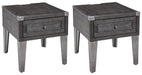 Todoe 2 End Tables Tuscaloosa Furniture Outlet