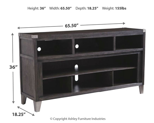 Todoe LG TV Stand w/Fireplace Option Tuscaloosa Furniture Outlet