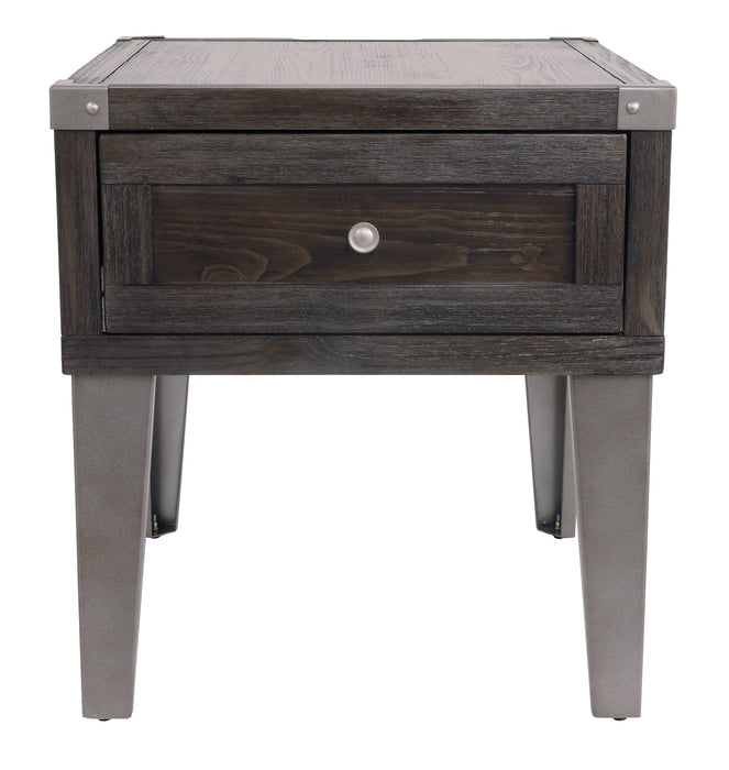 Todoe Rectangular End Table Tuscaloosa Furniture Outlet