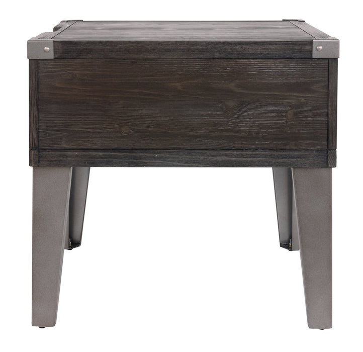 Todoe Rectangular End Table Tuscaloosa Furniture Outlet