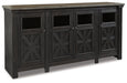 Tyler Creek Extra Large TV Stand Tuscaloosa Furniture Outlet