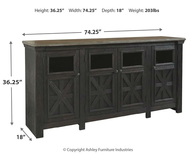 Tyler Creek Extra Large TV Stand Tuscaloosa Furniture Outlet