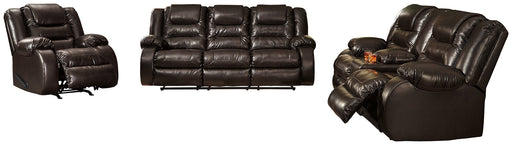 Vacherie Sofa, Loveseat and Recliner Tuscaloosa Furniture Outlet