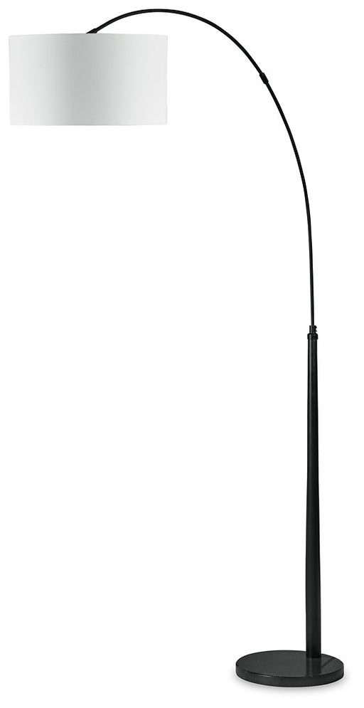 Veergate Metal Arc Lamp (1/CN) Tuscaloosa Furniture Outlet