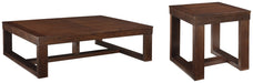 Watson Coffee Table with 1 End Table Tuscaloosa Furniture Outlet