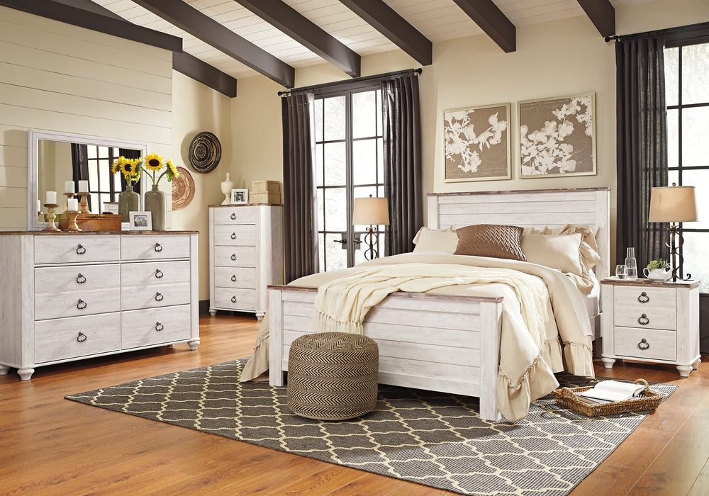 Willowton Six Drawer Dresser Tuscaloosa Furniture Outlet