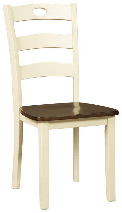 Woodanville Dining Room Side Chair (2/CN) Tuscaloosa Furniture Outlet