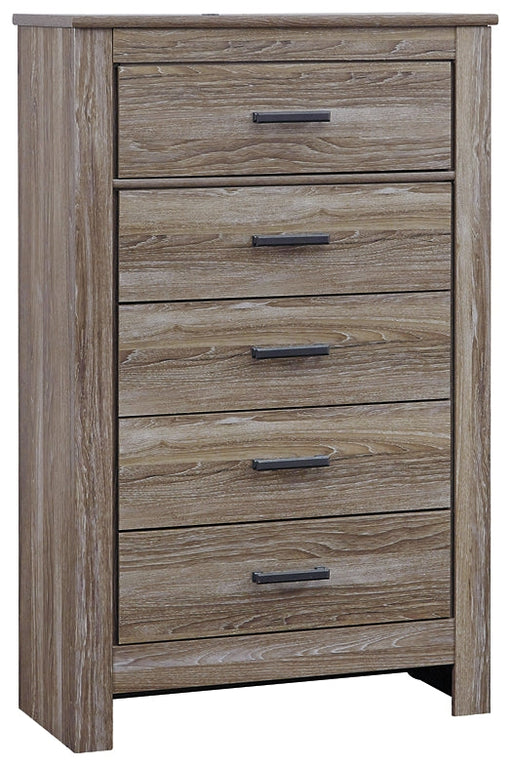 Zelen Five Drawer Chest Tuscaloosa Furniture Outlet