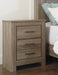 Zelen Full Panel Headboard with Mirrored Dresser, Chest and 2 Nightstands Tuscaloosa Furniture Outlet