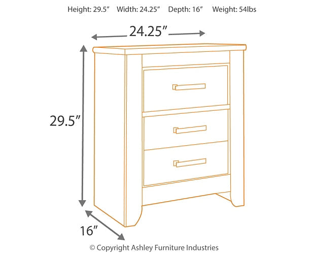 Zelen Full Panel Headboard with Mirrored Dresser, Chest and 2 Nightstands Tuscaloosa Furniture Outlet