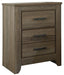 Zelen Two Drawer Night Stand Tuscaloosa Furniture Outlet