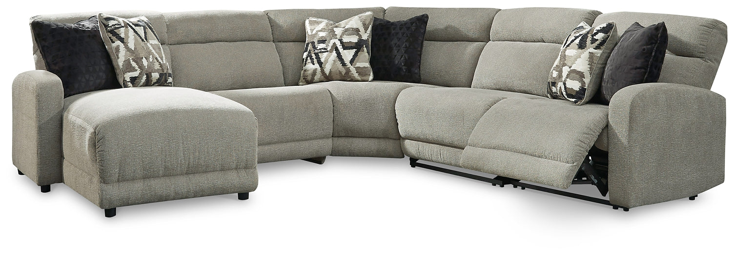 Colleyville 5-Piece Power Reclining Sectional with Chaise