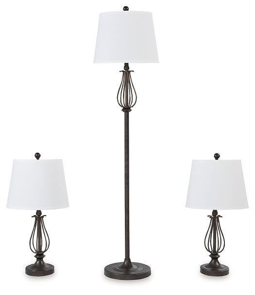 Brycestone Metal Lamps (3/CN)