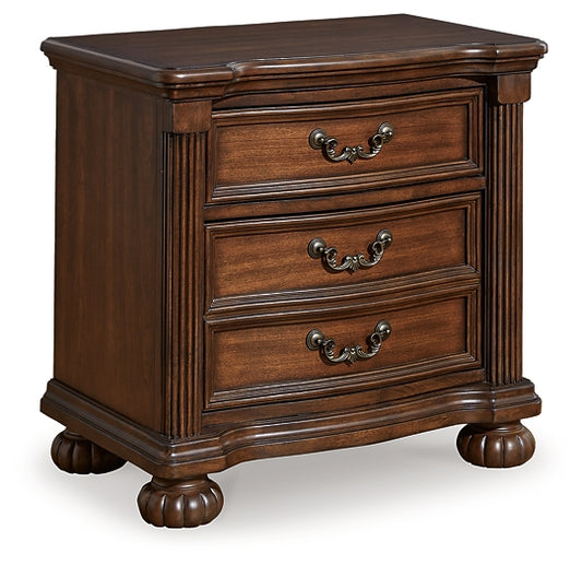 Lavinton Three Drawer Night Stand