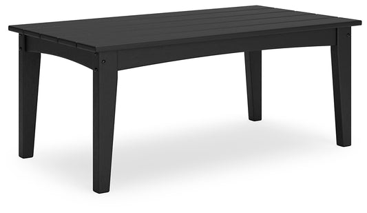 Hyland wave Rectangular Cocktail Table