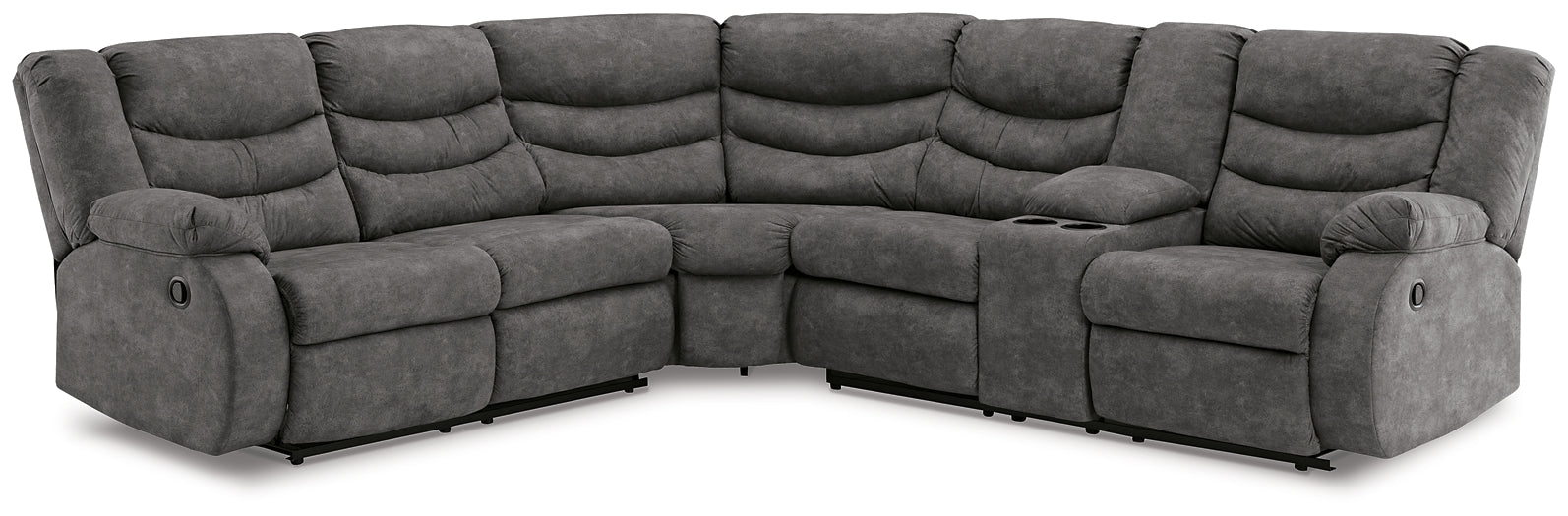 Partymate 2-Piece Sectional with Recliner