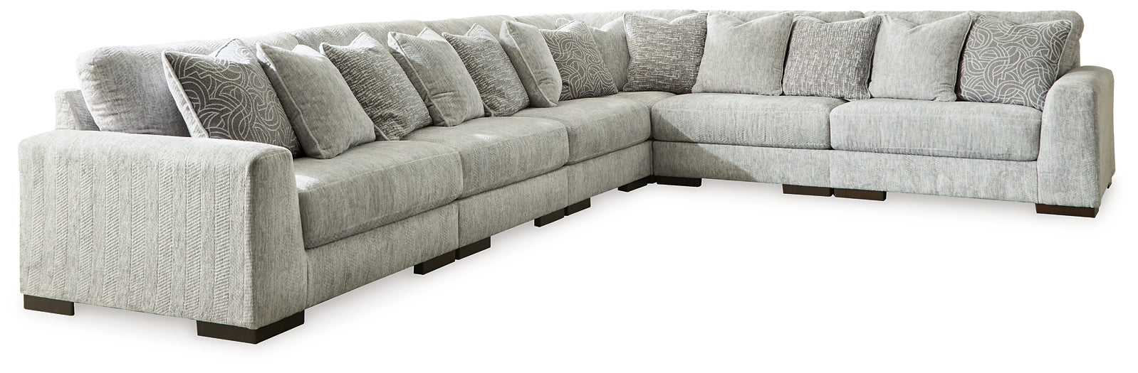 Regent Park 6-Piece Sectional with Ottoman