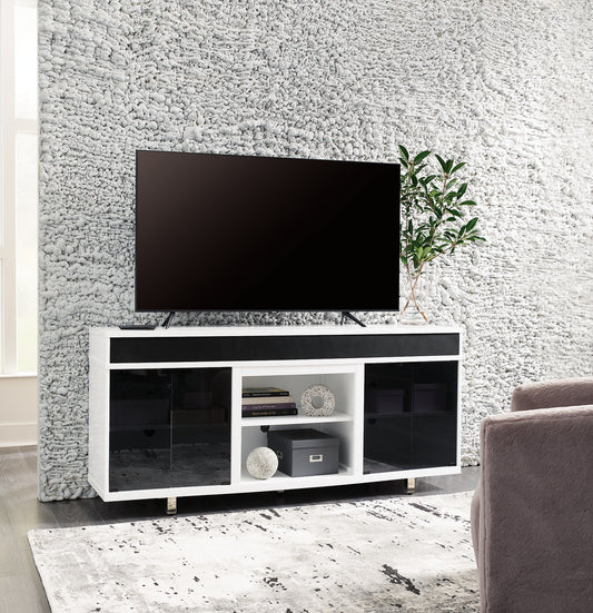 Gardoni XL TV Stand w/Fireplace Option