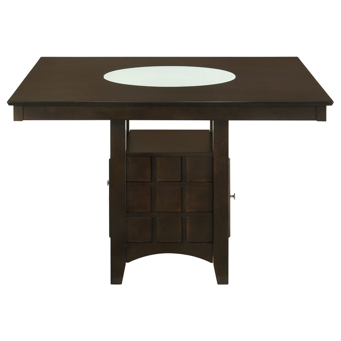 Gabriel 52-inch Counter Height Dining Table Cappuccino