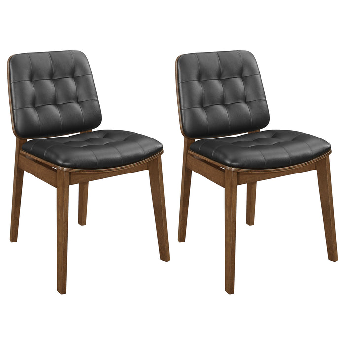 Redbridge Upholstered Dining Side Chair Walnut (Set of 2)