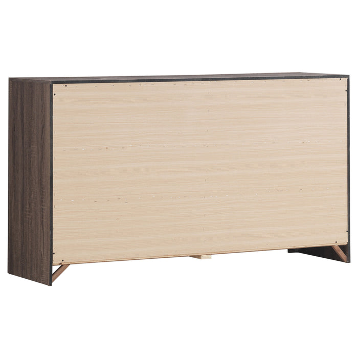 Brantford 6-drawer Dresser Barrel Oak