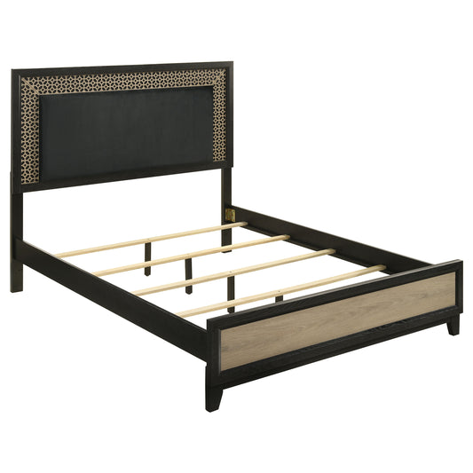 Valencia 4-piece Eastern King Bedroom Set Black