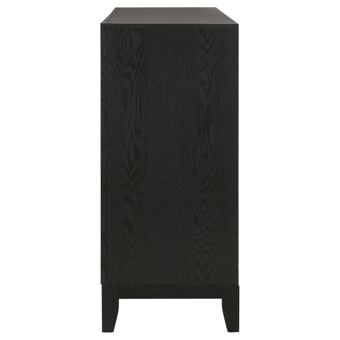 Valencia 5-drawer Bedroom Chest Black