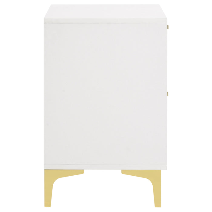 Kendall 2-drawer Nightstand White