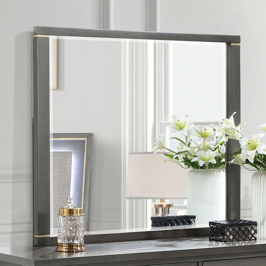 Kieran Dresser Mirror Grey