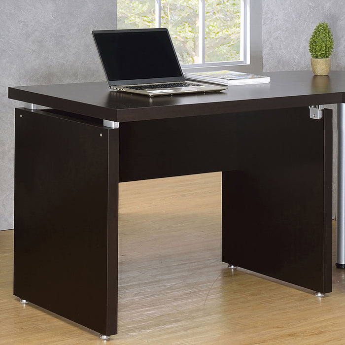 Skylar 39-inch Engineered Wood Writing Desk Cappuccino